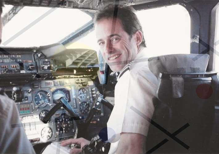 Pilote de Concorde au décollage